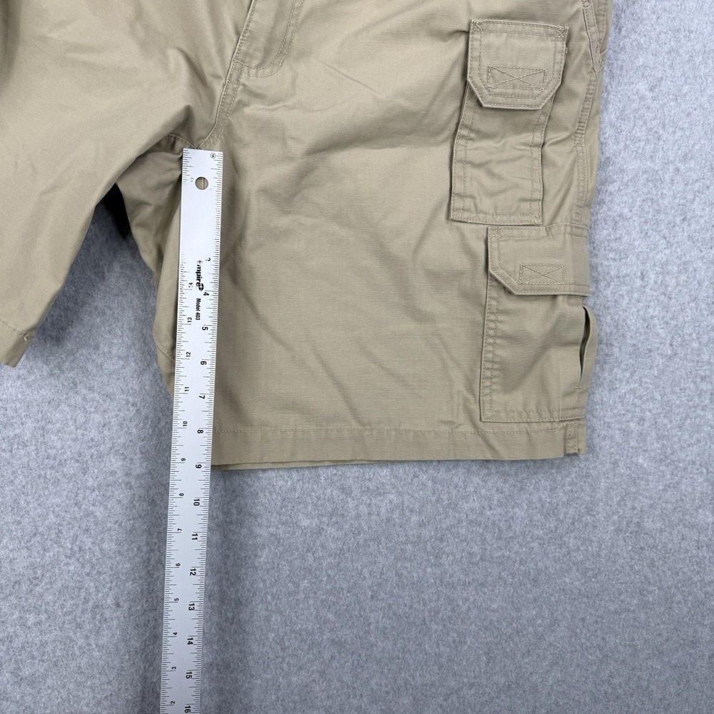 5.11 Tactical Shorts‎ Mens 36 Beige Taclite Cargo Utility Ripstop Pockets Work - Picture 11 of 13